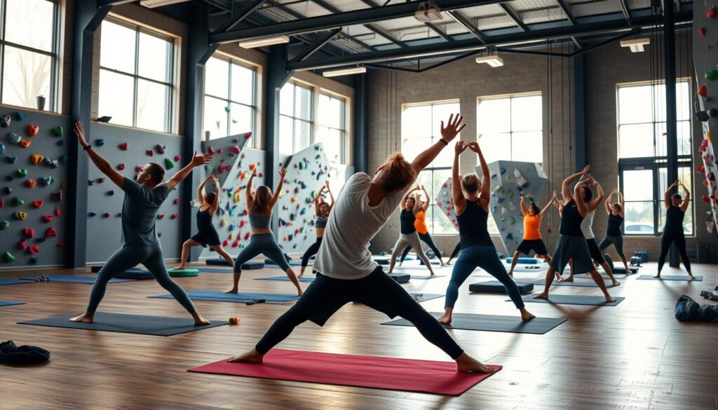 Aufwärmen Klettern Aufwärmen Klettern