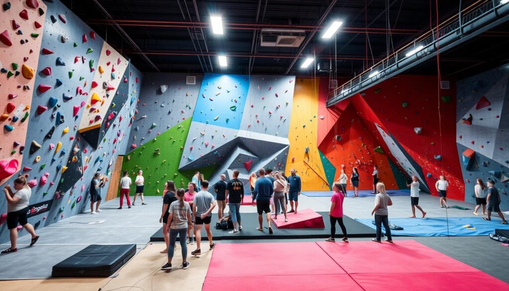 Boulderhalle und Kletterzentrum
