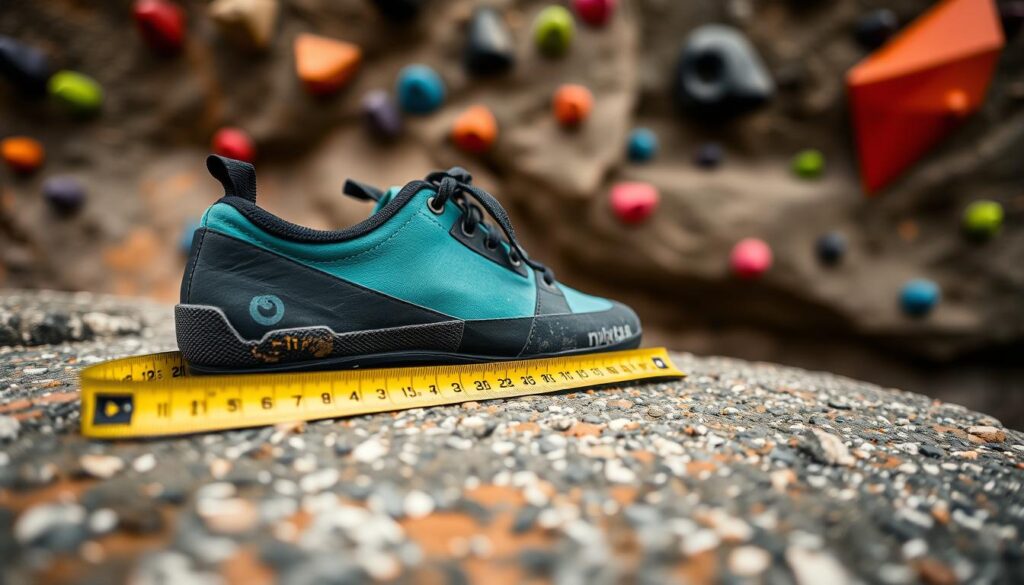 Boulderschuhe Größe finden