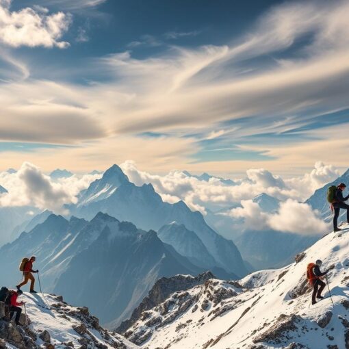 Die Geschichte des Bergsteigens