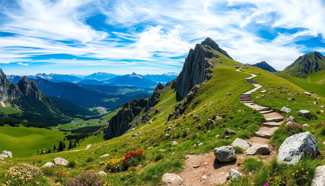 Die besten Bergsteigerrouten für Anfänger
