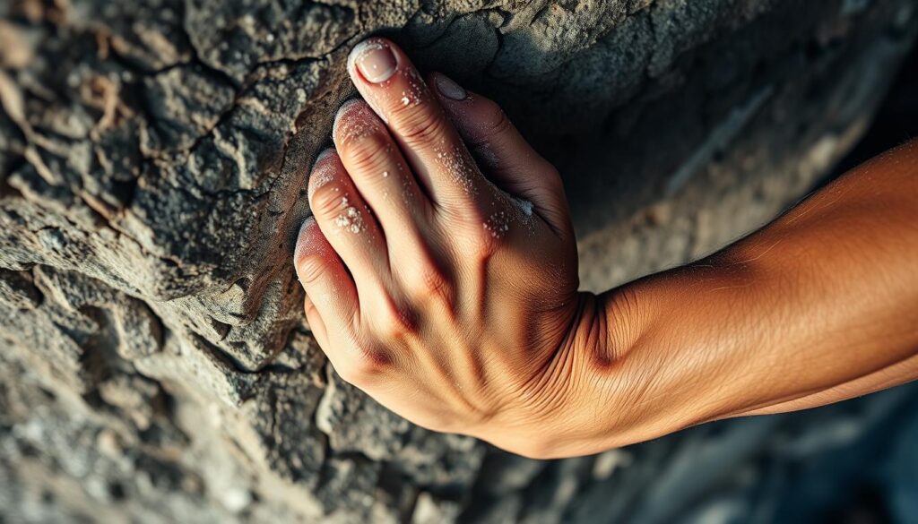 Fingerbelastung beim Bouldern