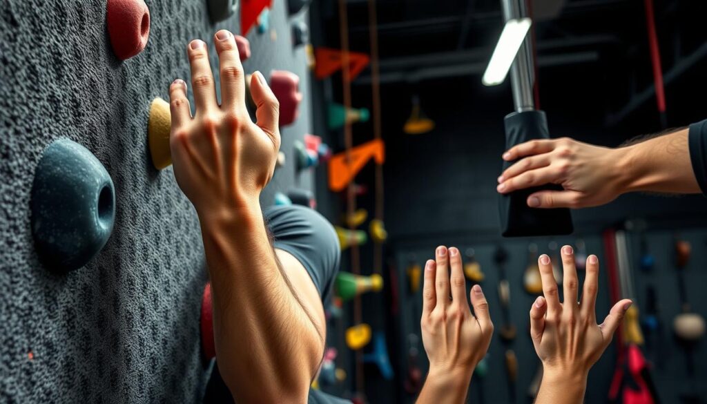 Fingerkrafttraining Klettern