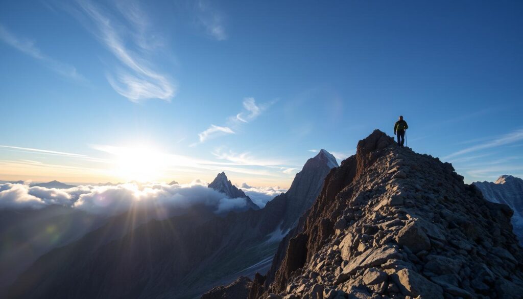 Grenzerfahrung Bergsteigen