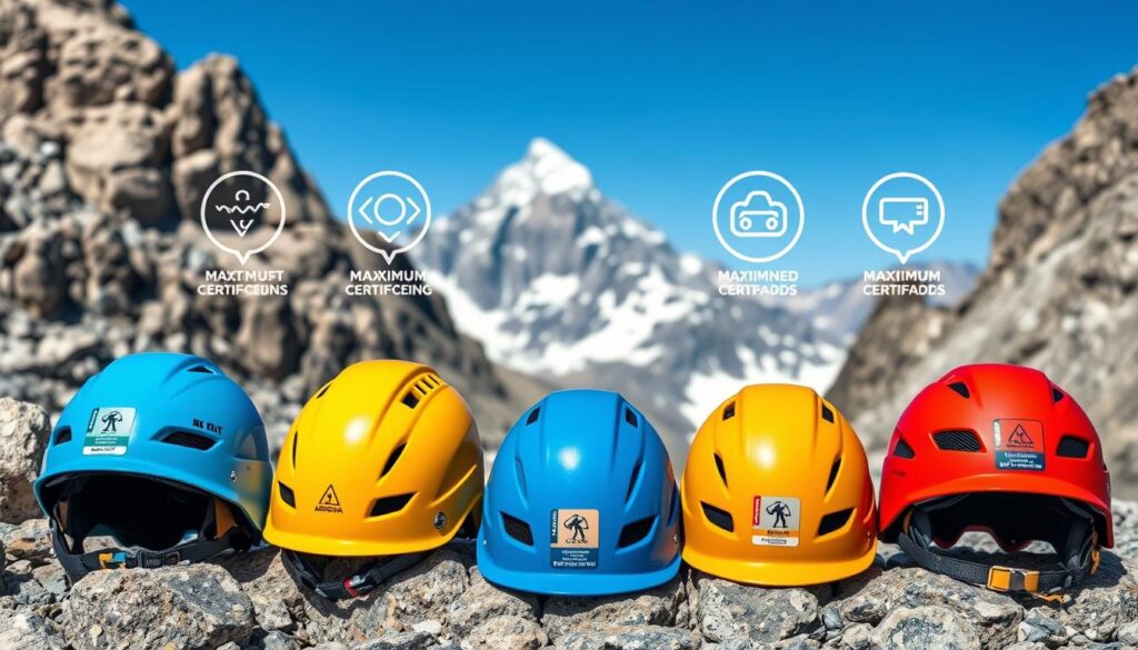 Kletterhelme Zertifizierungen