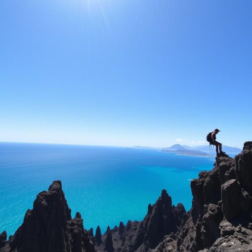 Klettern auf den Kanaren: Sonne, Meer und Felsen