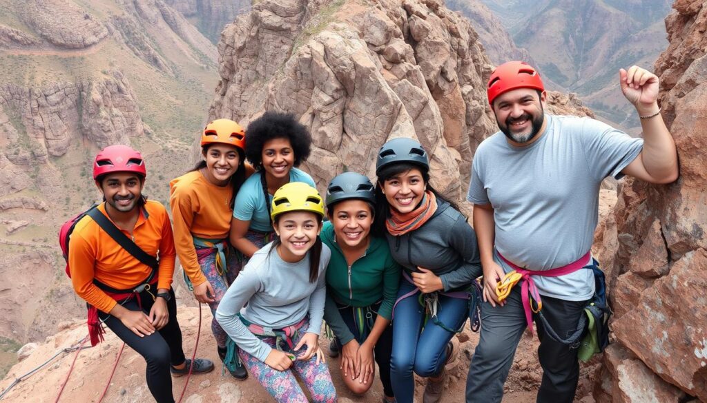 Klettern für alle Altersgruppen