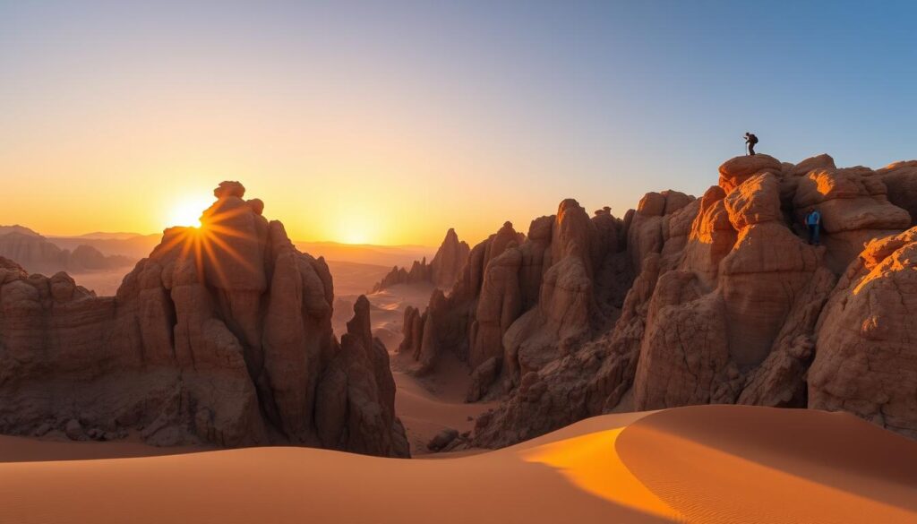 Kletterrouten Sahara
