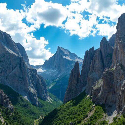 Kletterrouten in den Rocky Mountains