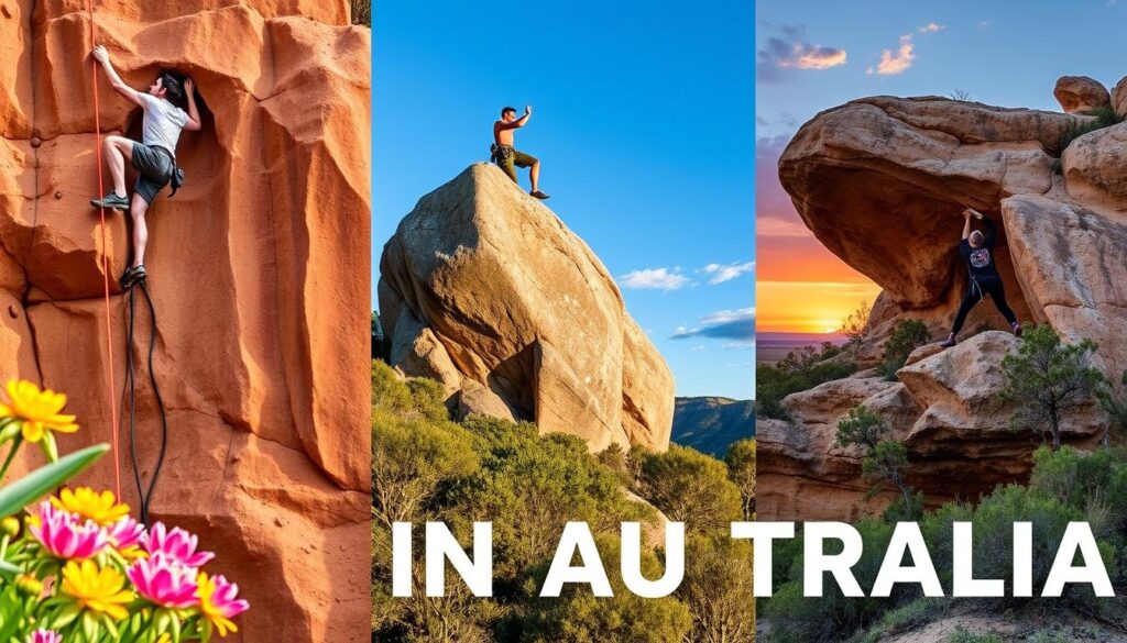 Kletterstile Australien