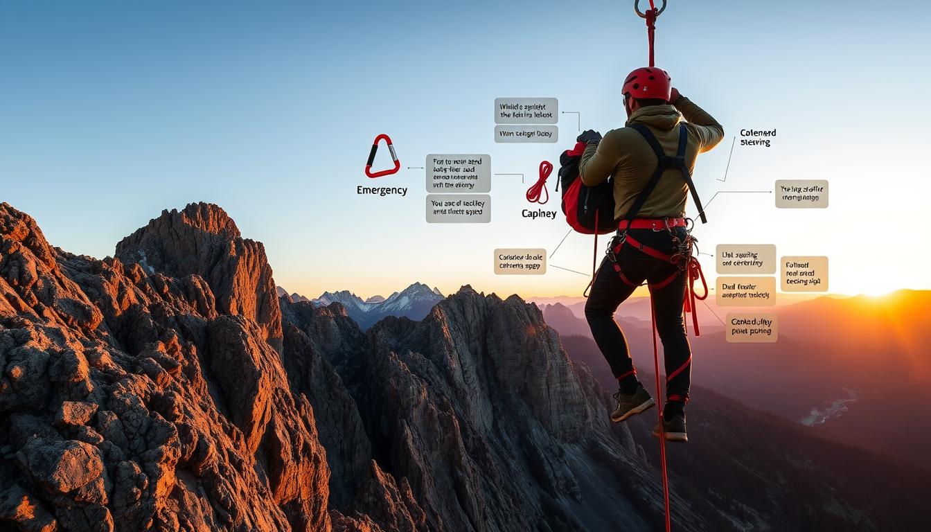 Notfallplan beim Klettern