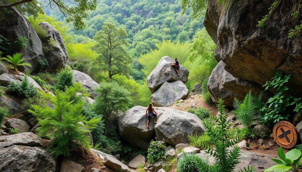 Outdoor Bouldern Naturschutz