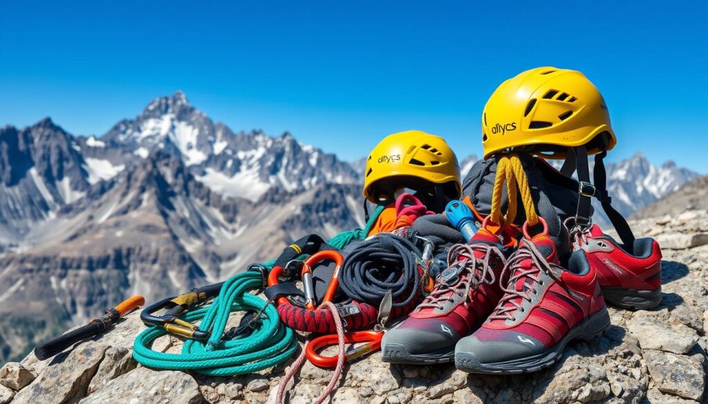Rocky Mountains Kletterausrüstung
