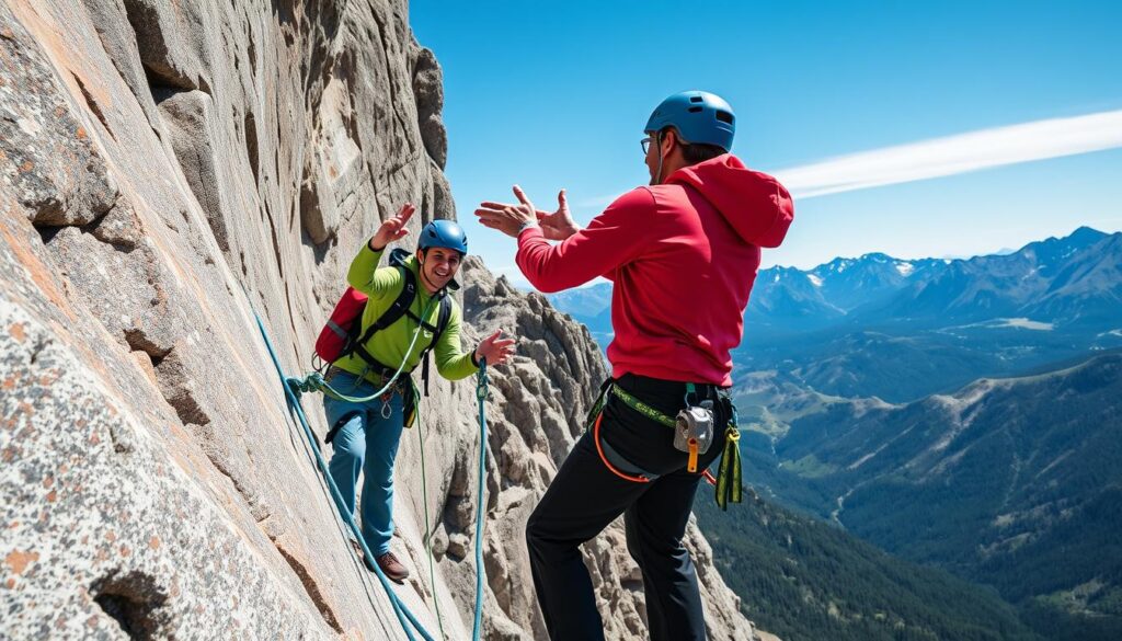 Sichere Seilkommandos Sichere Seilkommandos