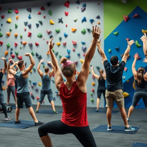 Tipps für das Aufwärmen beim Indoor-Klettern