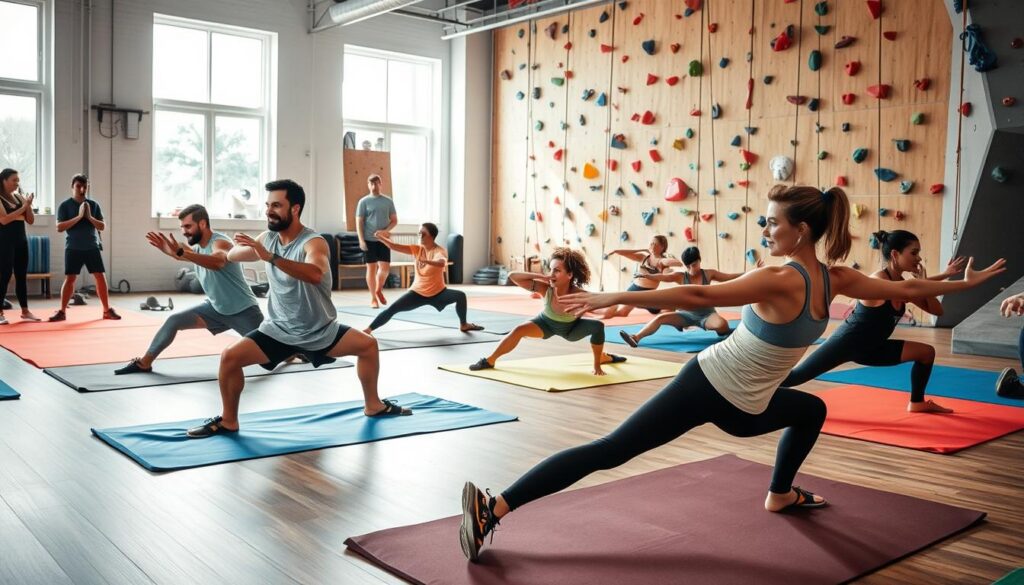 Trainingsübungen für Kraft und Beweglichkeit