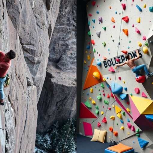 Unterschiede zwischen Klettern und Bouldern