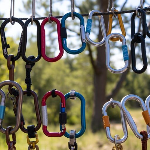 Vergleich: Verschiedene Karabiner und deren Anwendungen