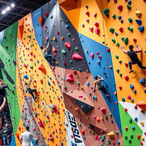 Wie du Indoor-Kletterziele für Wettkämpfe findest
