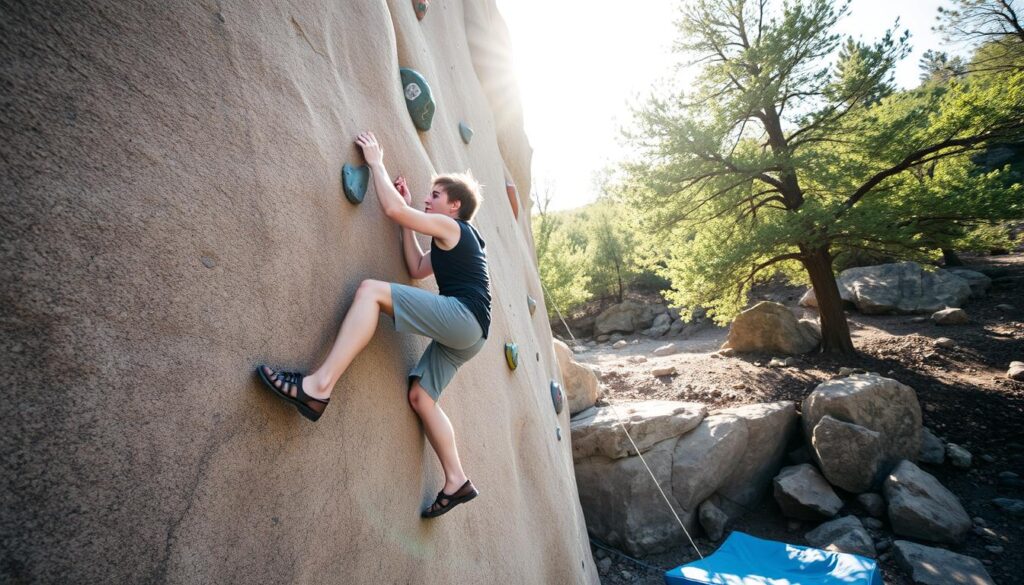 bouldertechnik anfänger
