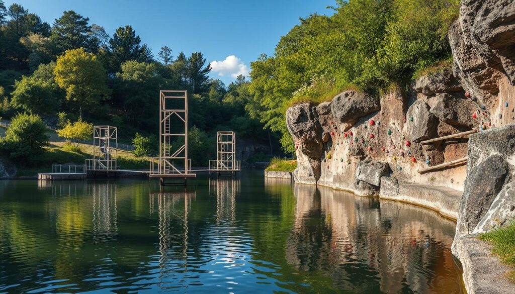 Barrierefreiheit Kletterpark Ternscher See