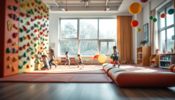 indoor klettern Kinderzimmer