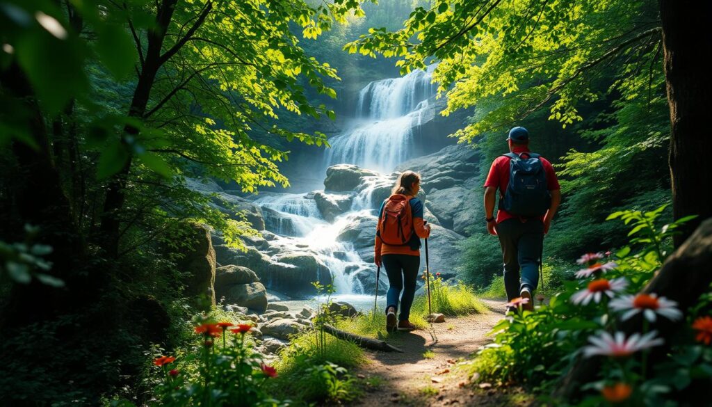 Wandern am Wasserfallweg