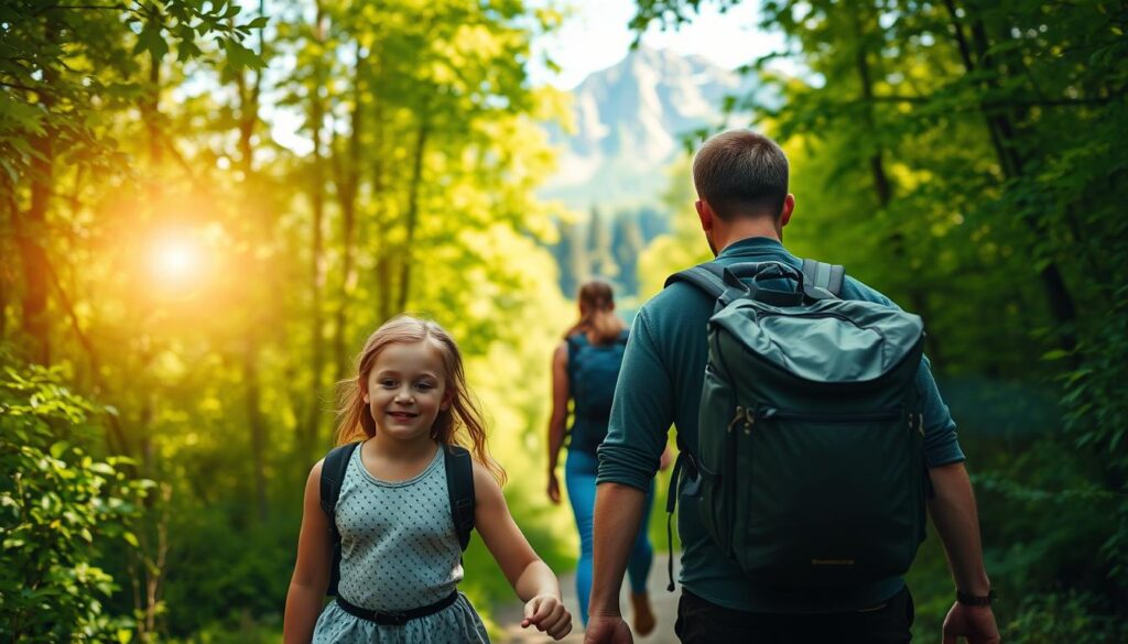 Familientrekking in Deutschland
