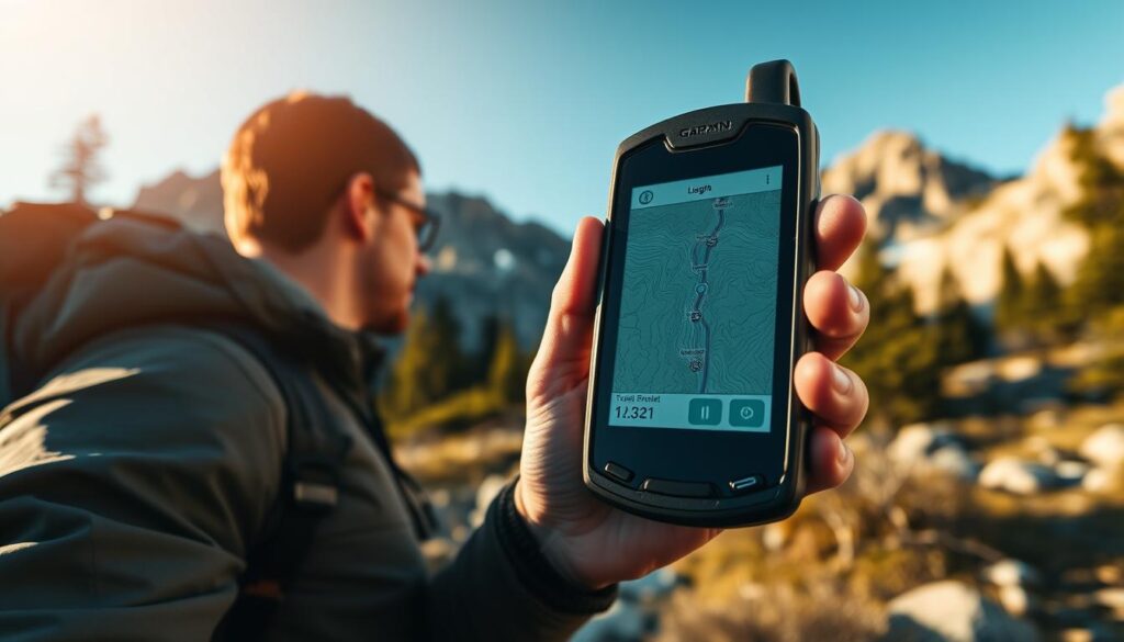GPS-Navigation beim Wandern
