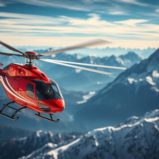 Bergrettung Hubschrauber