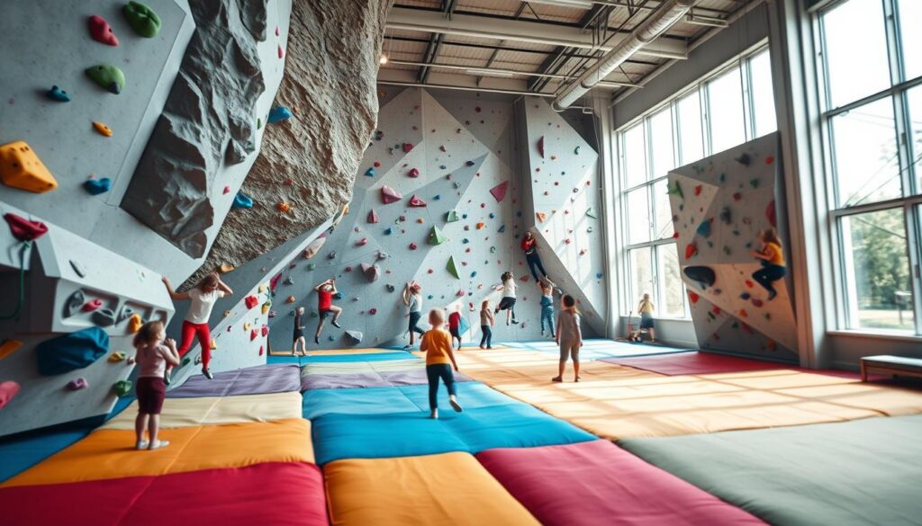 Kinderboulderhalle Auswahl