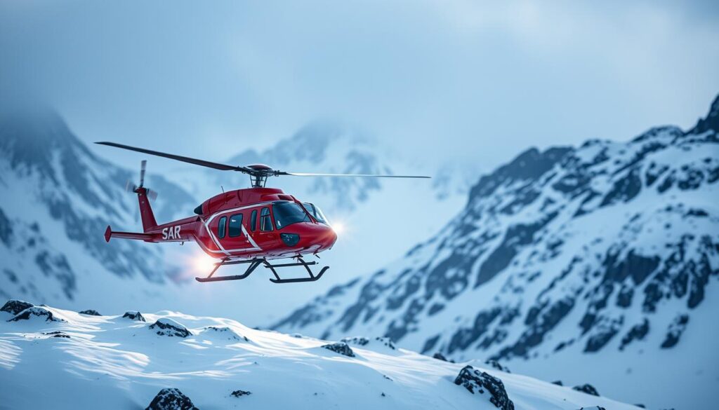 SAR-Helikopter Bergrettung