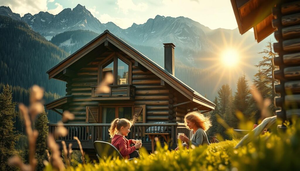 Familienurlaub in Berghütten Familienurlaub in Berghütten