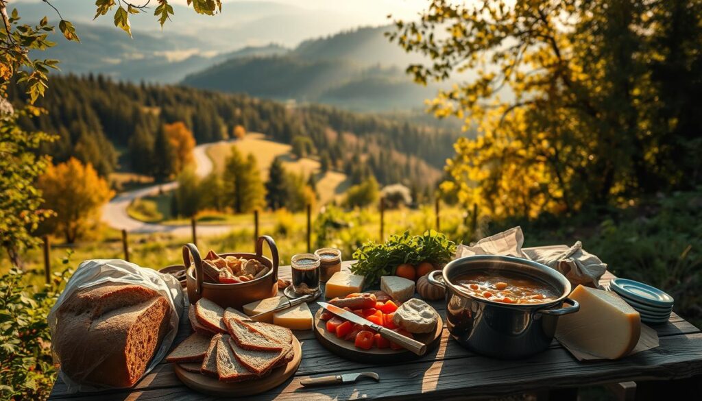 Kulinarische Highlights beim Wandern in Deutschland