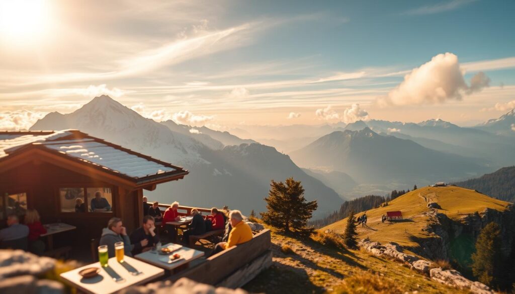 Kulinarische Stopps beim Wandern an der Zugspitze