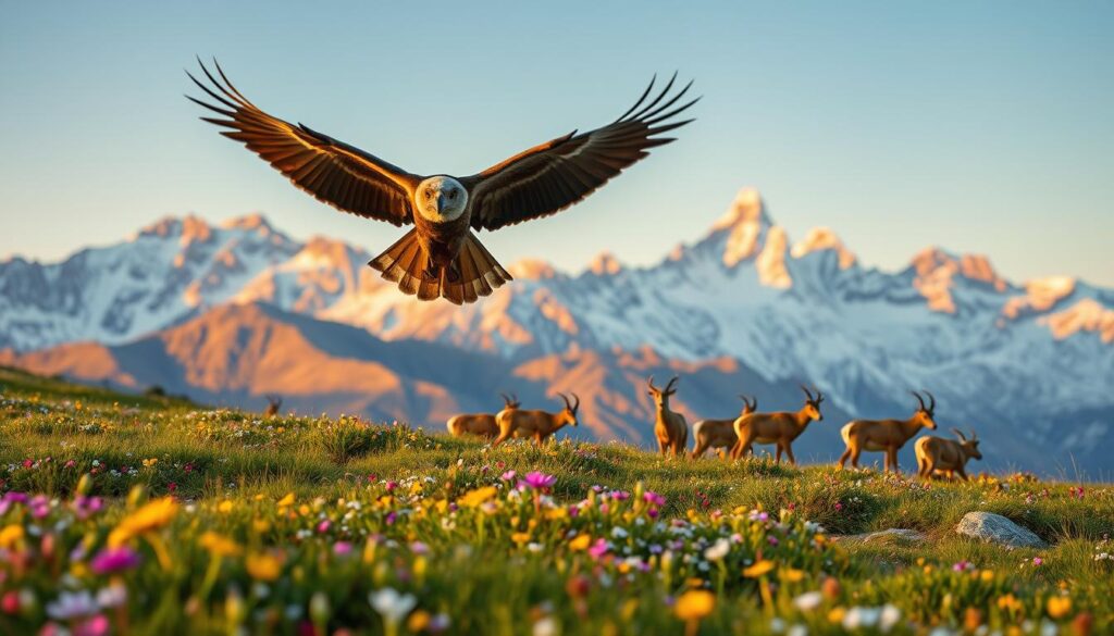 Wildtierbeobachtung in den Alpen