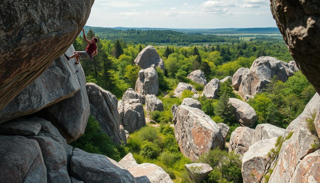 Boulder-Routen Sicherheitstechniken