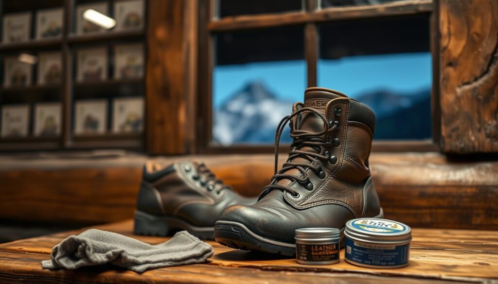 Pflege von Wanderschuhen Pflege von Wanderschuhen