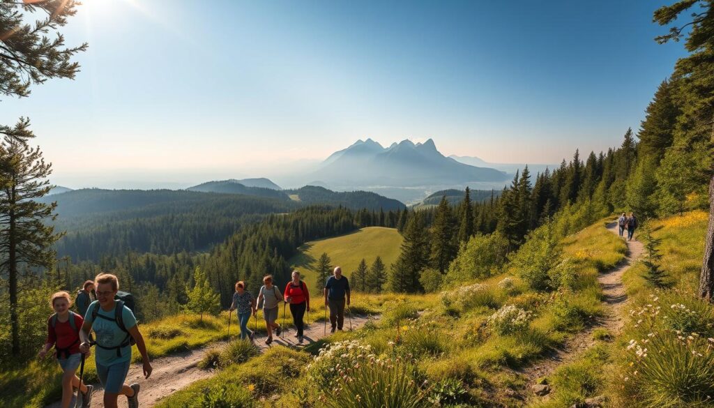 Panoramaweg Schwarzatal Familienwanderung