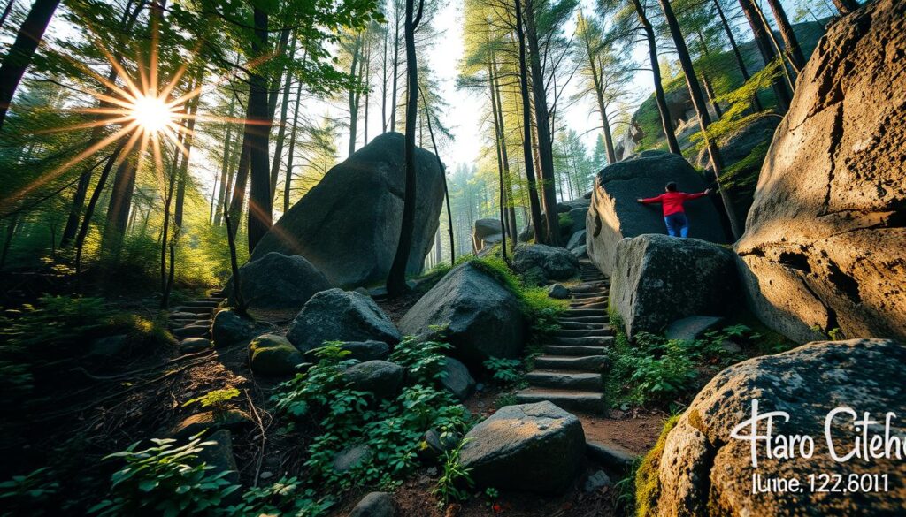 Versteckte Bouldertouren Harz Geheimtipps