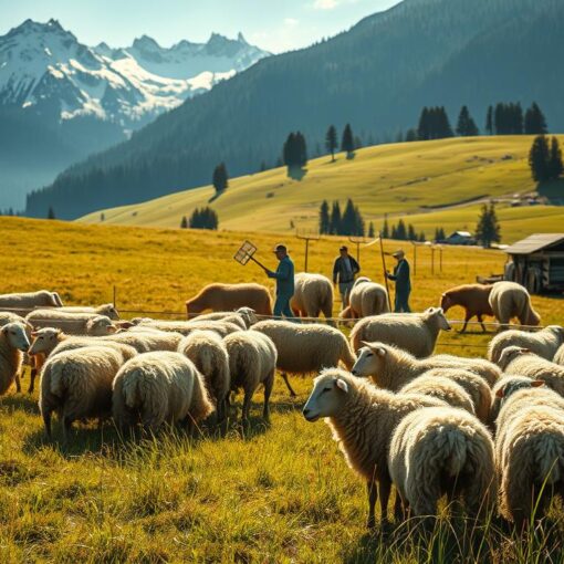 Arbeiten auf der Alm Deutschland