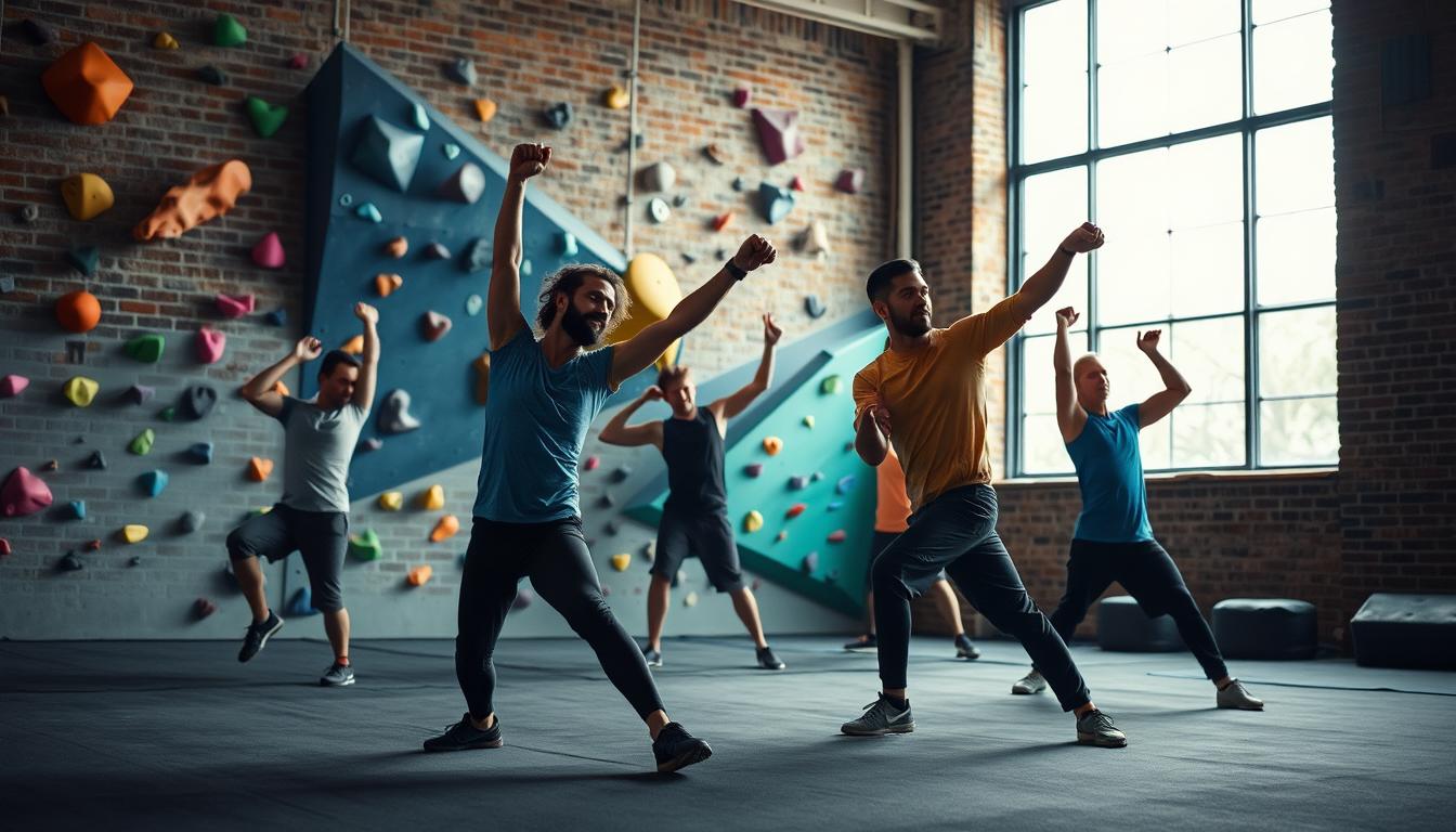 Bouldern aufwärmen
