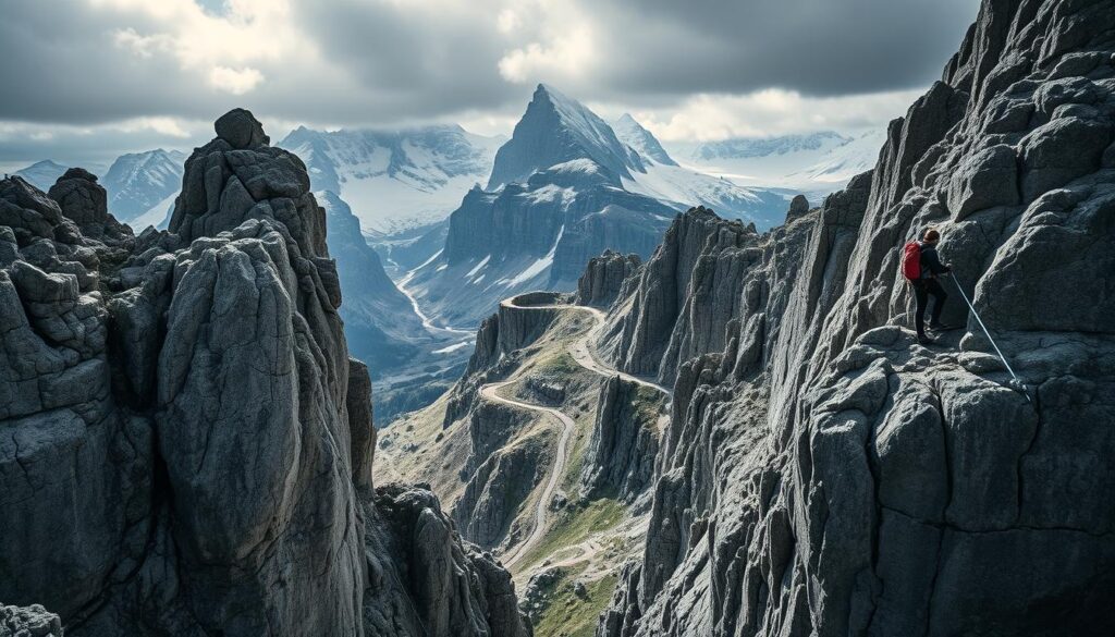 Geierwand Klettersteig Schwierigkeitsgrade