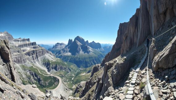 Klettersteig Hoachwool