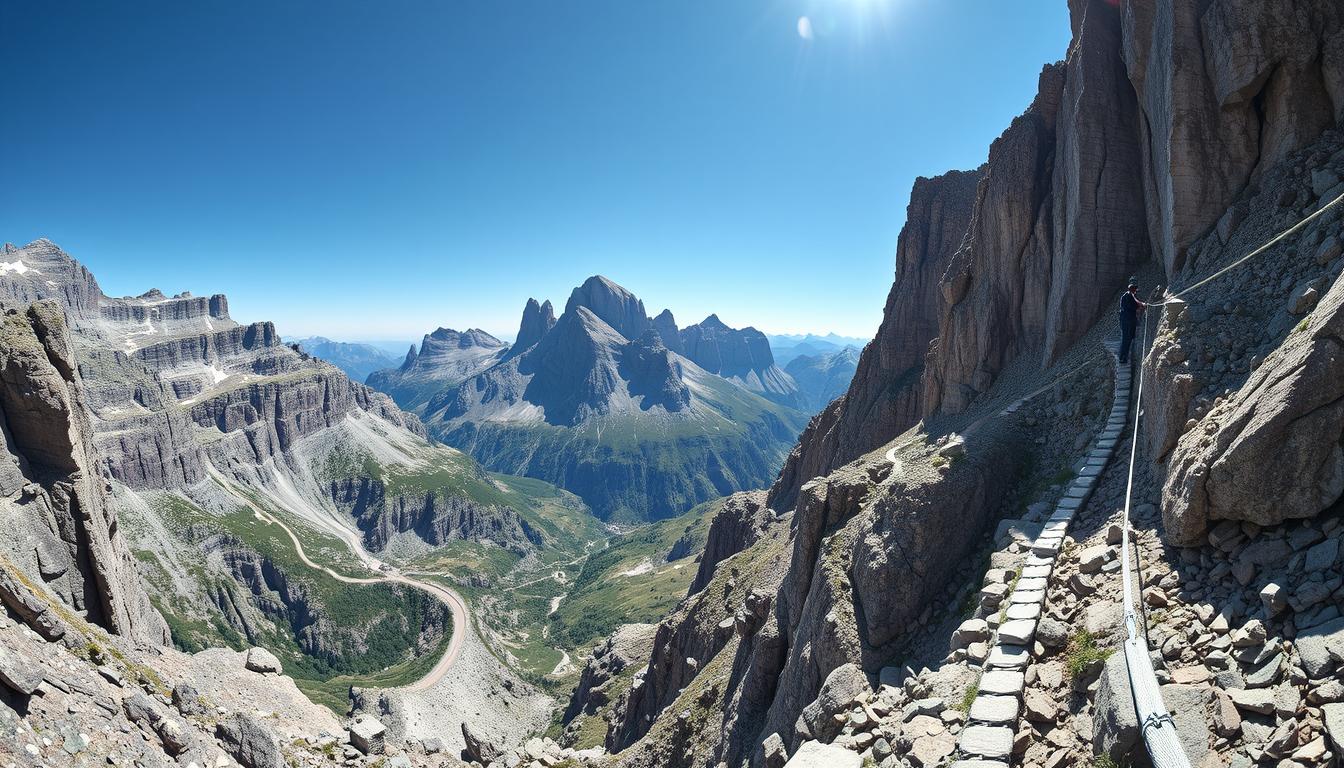 Klettersteig Hoachwool
