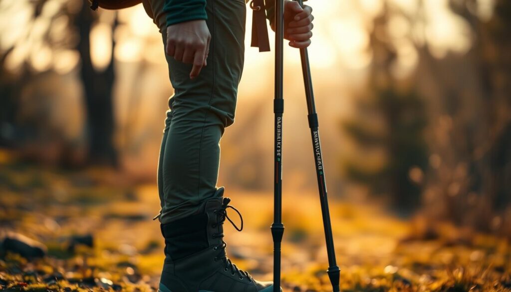 Wanderstöcke Anpassung Körpergröße Wanderstöcke Anpassung Körpergröße