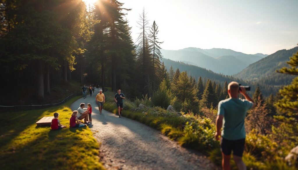 Aktivitäten am Wanderweg Aktivitäten am Wanderweg