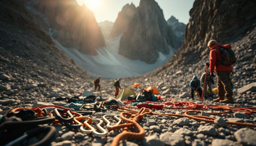 Anreise und Ausrüstung für Kletterer Anreise und Ausrüstung für Kletterer