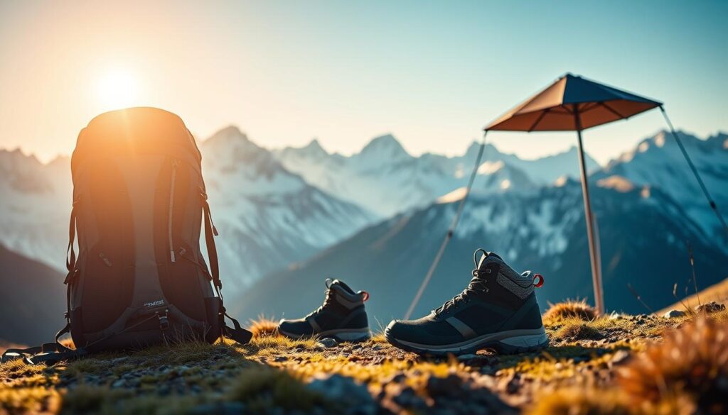 Moderne Wanderausrüstung 2025