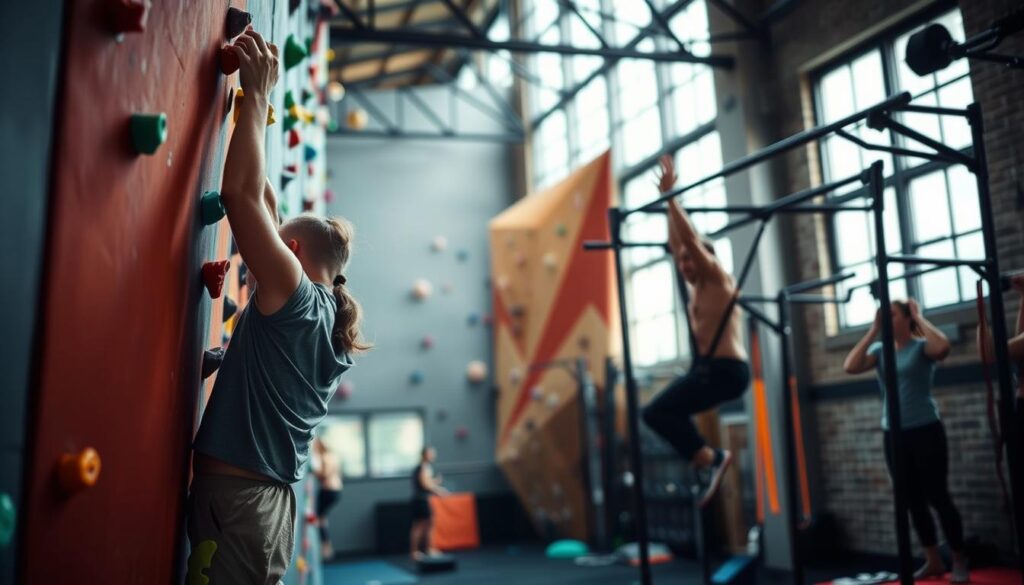 Training in der Halle und zu Hause Training in der Halle und zu Hause